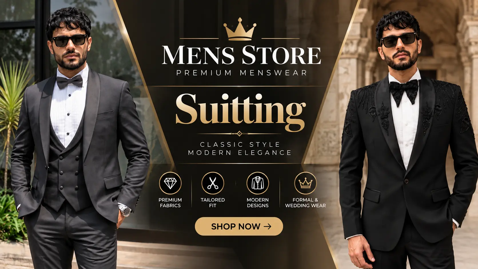 designer suit